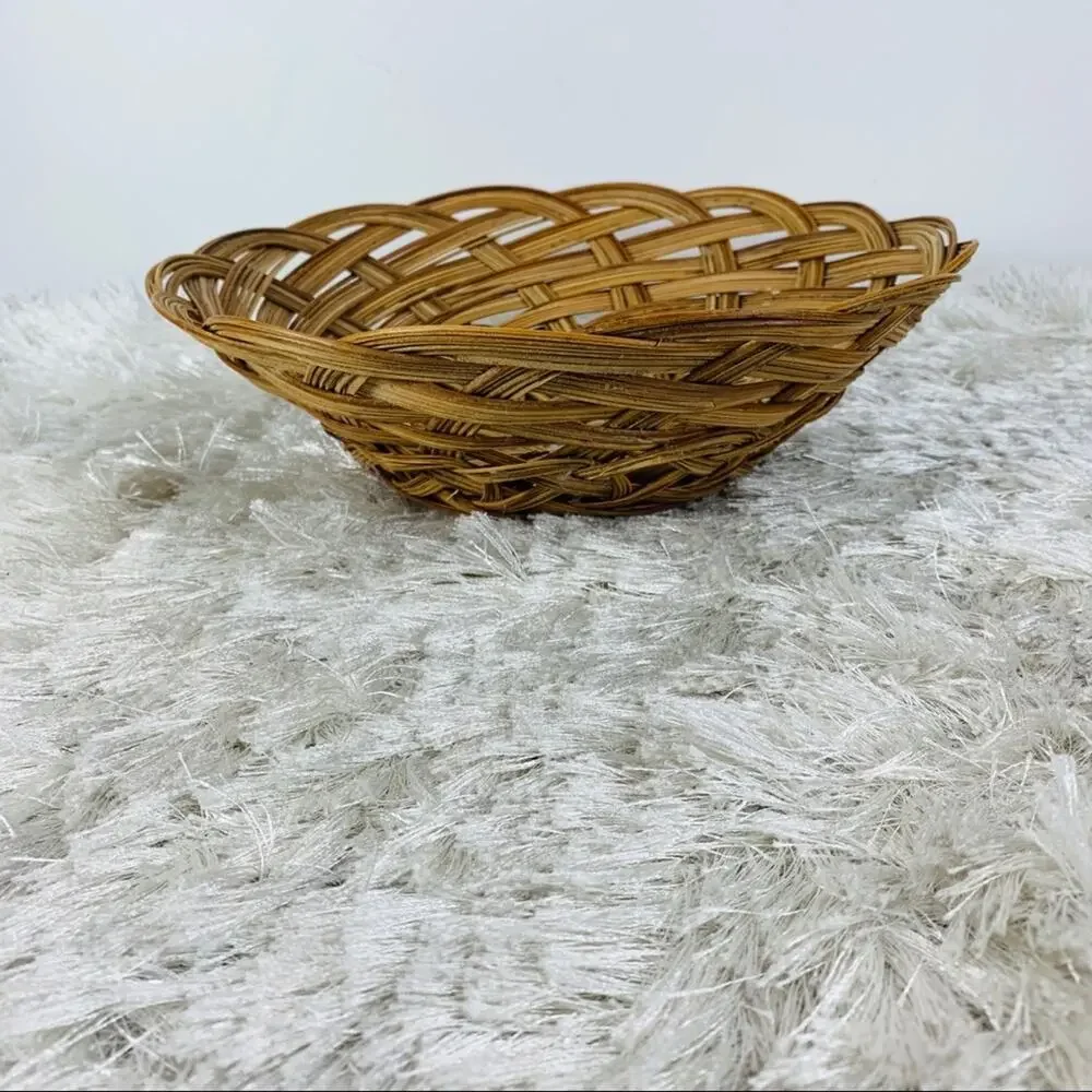 Vintage Woven Basket Wall Decor 10